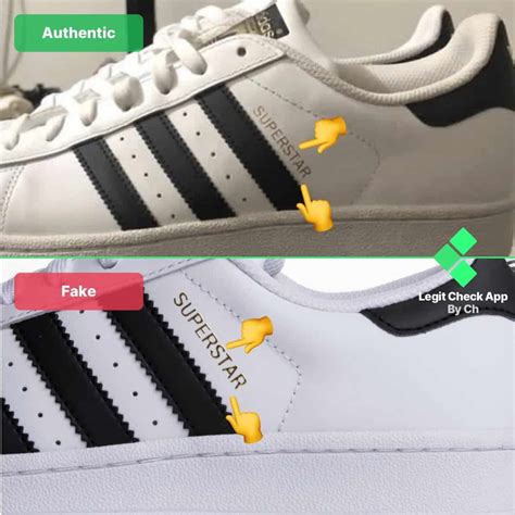 how to know if adidas superstar is original|Adidas Superstar text check.